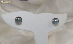 Kolczyki ze złota żółtego z perłami 184