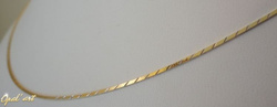 Łańcuszek ze złota typu linka Ł1